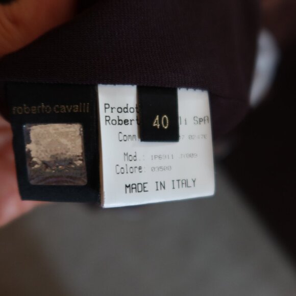 Roberto Cavalli for Neiman Marcus $1800 dress in brown/cream animal print ITALY - Picture 13 of 16